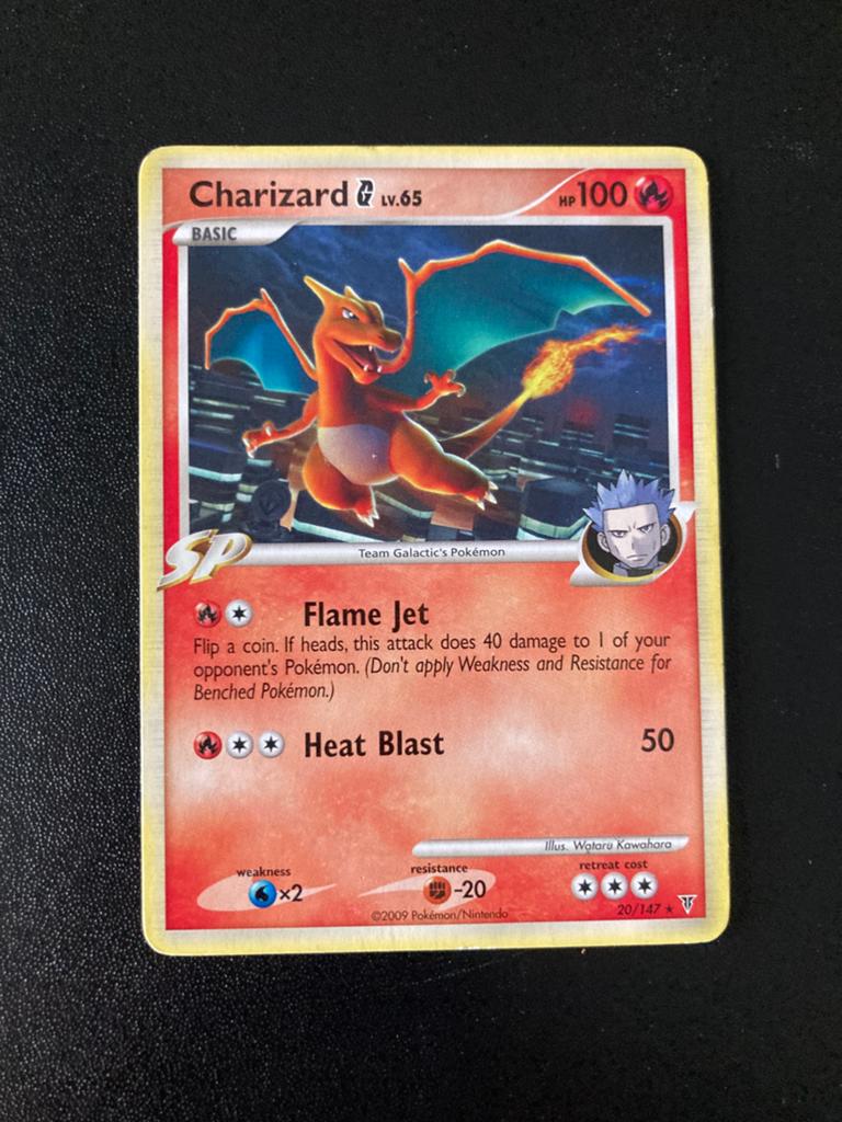 Pokemon kaart Charizard, Ophalen of Verzenden
