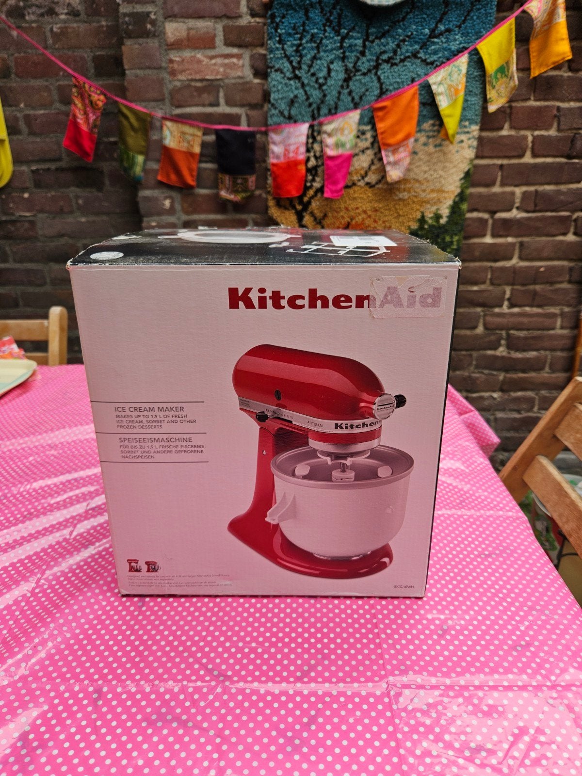 KitchenAid IJsmaker, Ophalen of Verzenden, Gebruikt