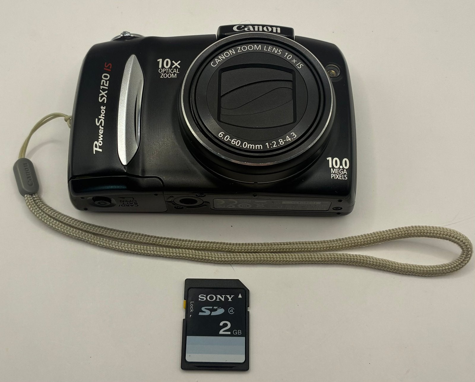 Canon PowerShot SX120 IS - compact camera, Audio, Tv en Foto, Fotocamera's Digitaal, Ophalen of Verzenden, Zo goed als nieuw, Canon