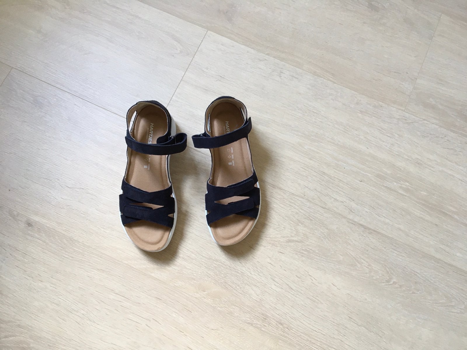 Hartjes dames sandalen., Ophalen of Verzenden, Nieuw, Blauw, Sandalen of Muiltjes