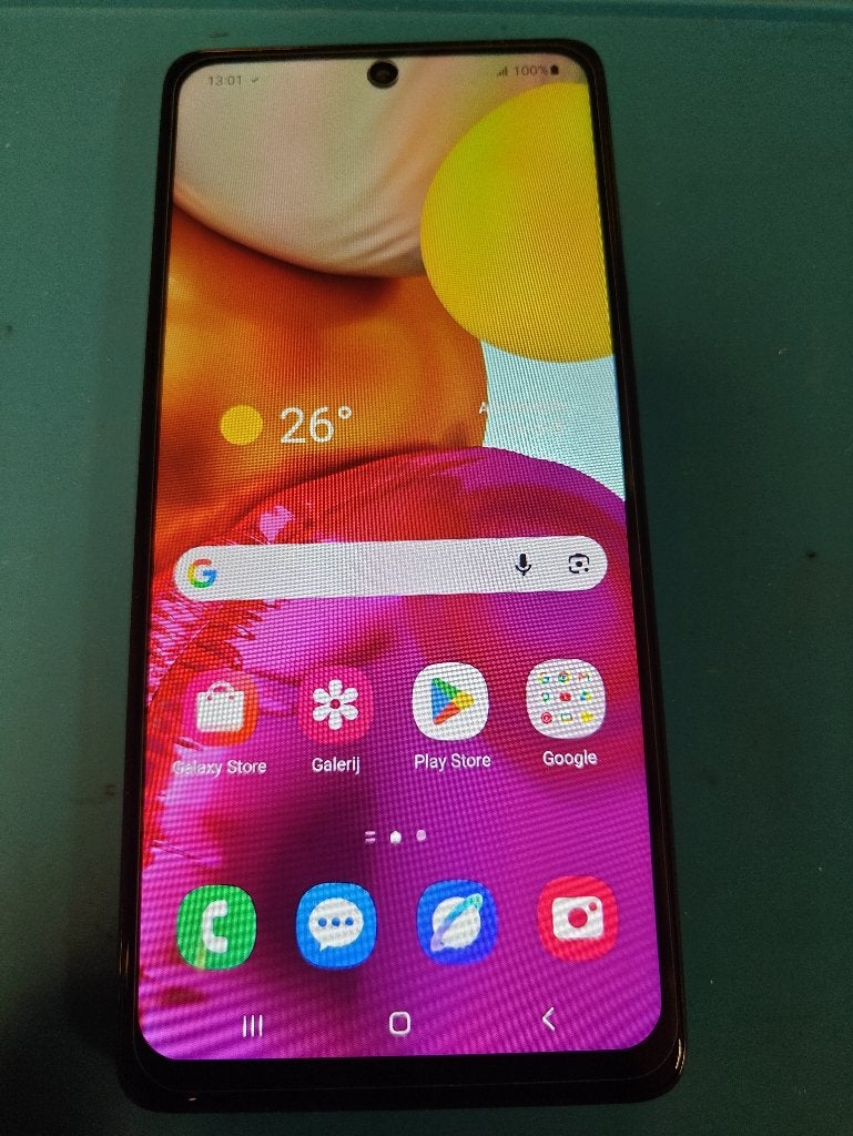 Samsung Galaxy A71 | 128GB | Zwart, Ophalen, Zwart, Touchscreen, Zo goed als nieuw