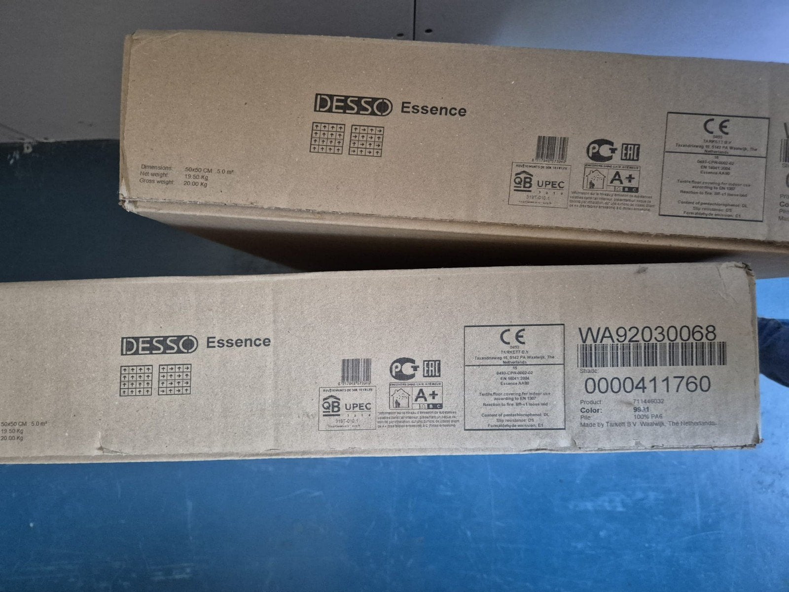 Desso Essence tapijttegels: Ophalen Alb, Ophalen, 50 tot 100 cm, Vierkant, 50 tot 100 cm