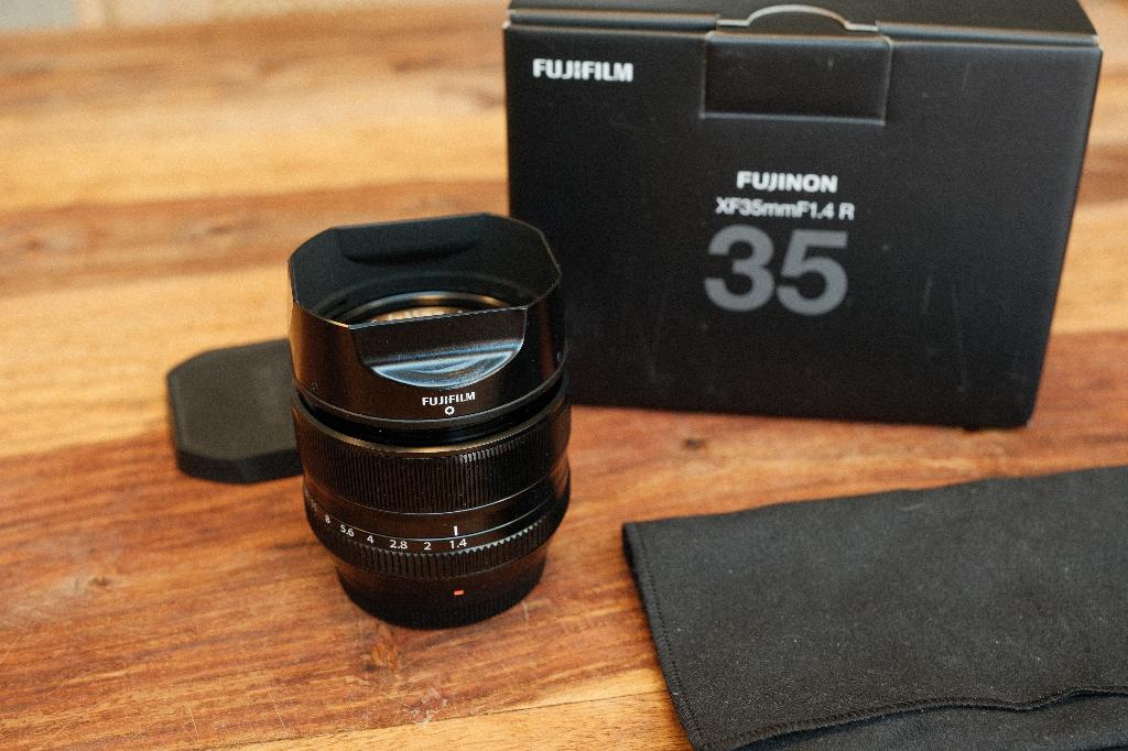 Fujifilm XF35mm f/1.4 R, Ophalen, Zo goed als nieuw, Standaardlens