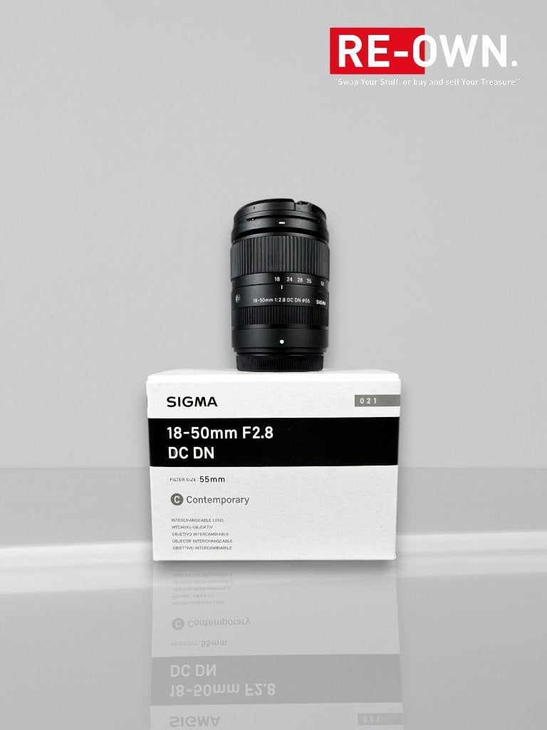 Sigma 18-50mm f/2.8 DC DN For Sony (nieuwstaat + filter), Audio, Tv en Foto, Fotografie | Lenzen en Objectieven, ,, Ophalen of Verzenden
