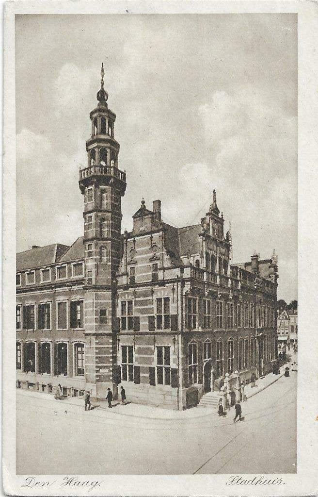AK Den Haag - Stadhuis, Verzenden, Voor 1920, Gelopen, Zuid-Holland