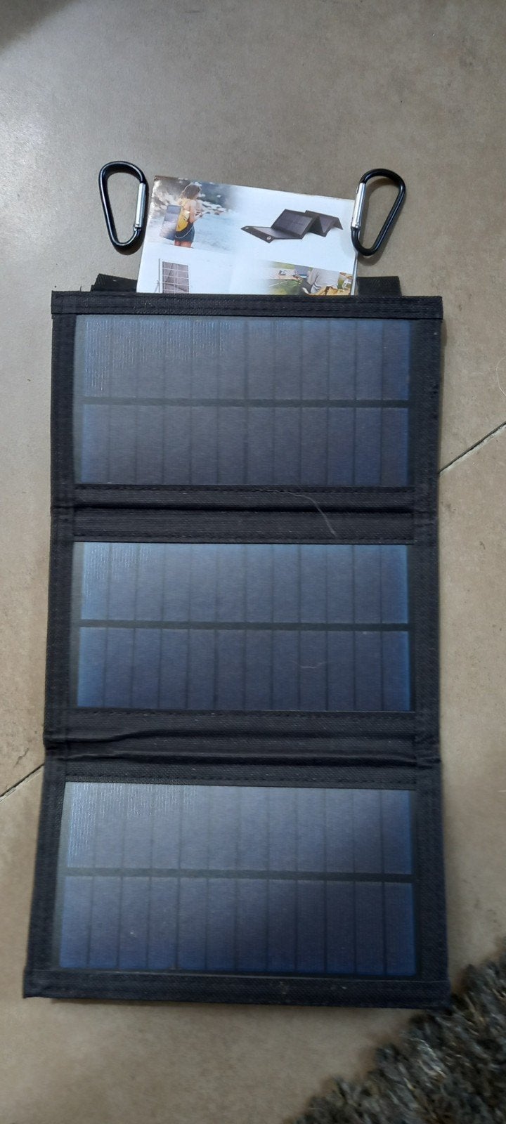 Nieuw Opvouwbaar Zonnepaneel 40W - Draagbaar & Efficiënt, Ophalen of Verzenden, Nieuw