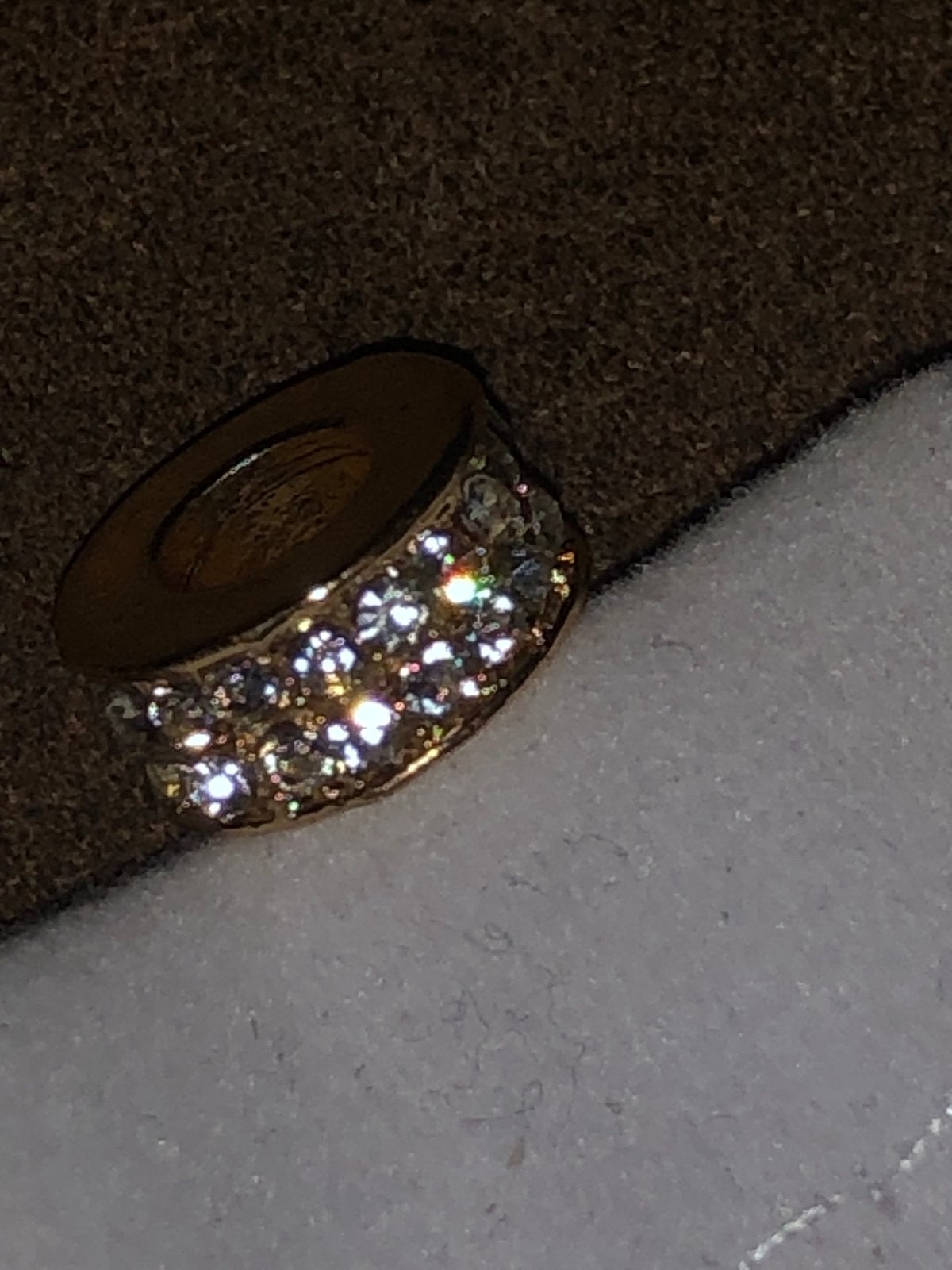Prachtige bedel voor bedelarmband met strass, Overige merken, Overige materialen, Ophalen of Verzenden, Zo goed als nieuw