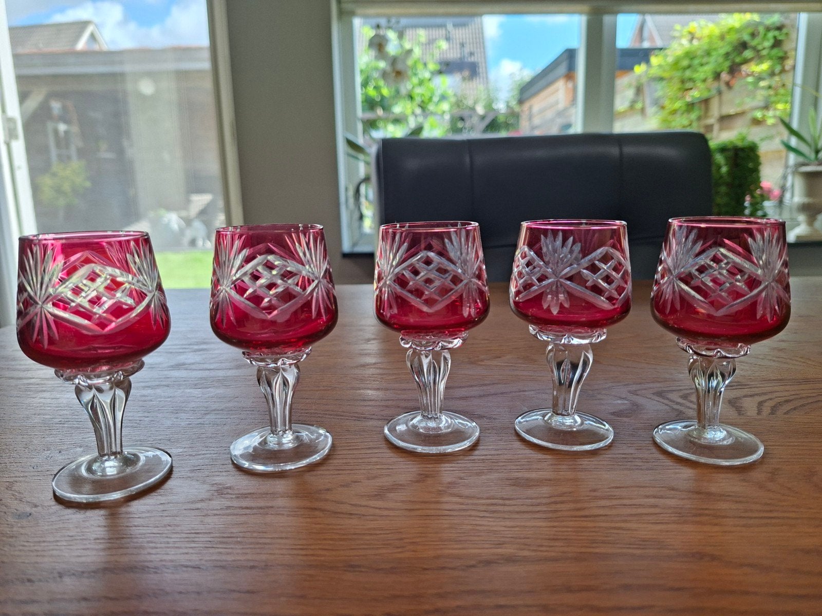 Boheems kristall, Ophalen, Zo goed als nieuw, Borrel- of Shotglas
