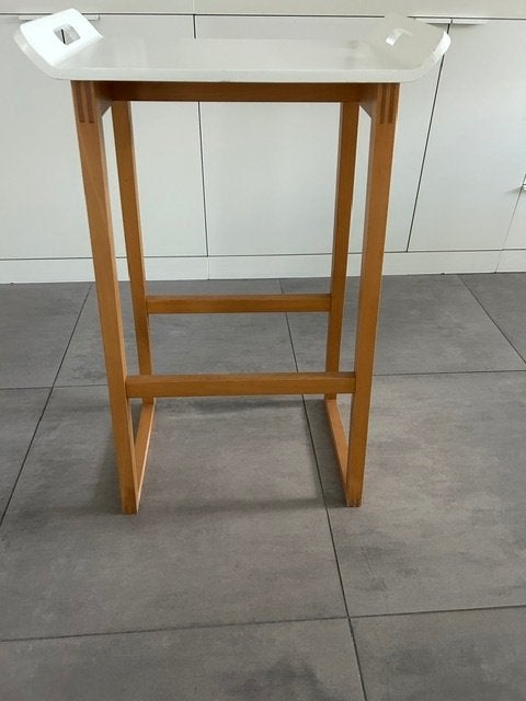 Bijzettafel, Minder dan 55 cm, Zo goed als nieuw, Modern, Rechthoekig
