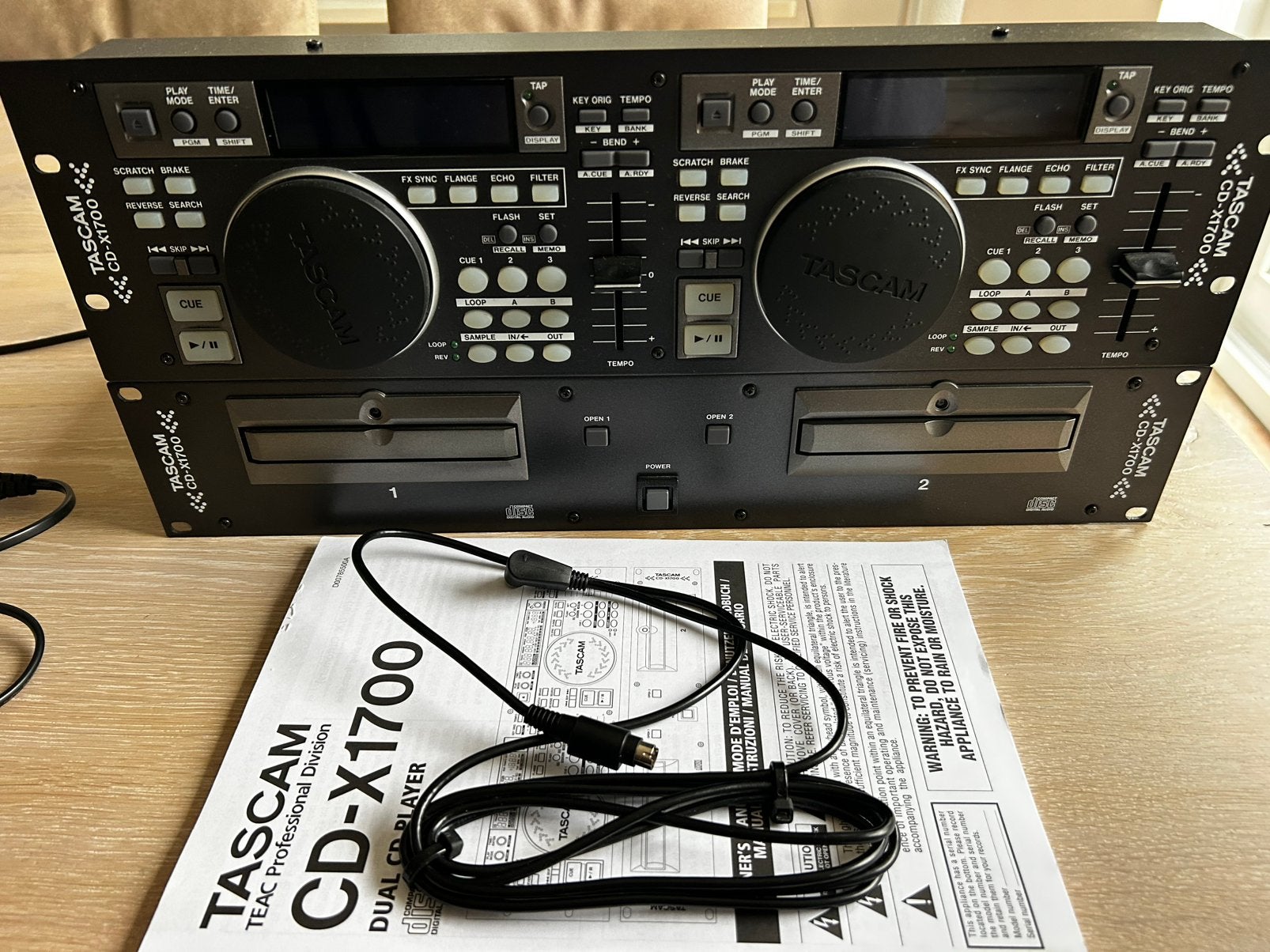 Tascam CD-X1700, Ophalen of Verzenden, Zo goed als nieuw, Overige merken