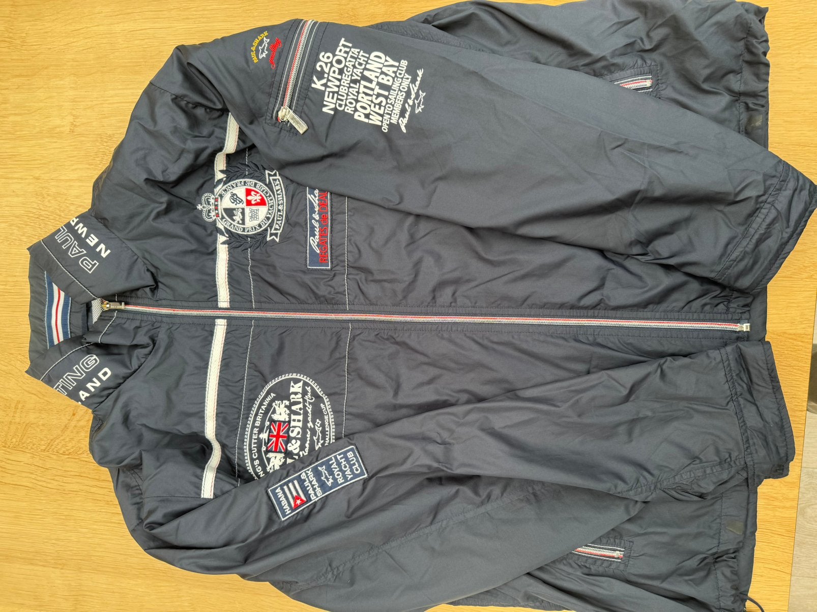 PAUL & shark wind breaker, Ophalen of Verzenden, Zo goed als nieuw, Overige maten, Blauw