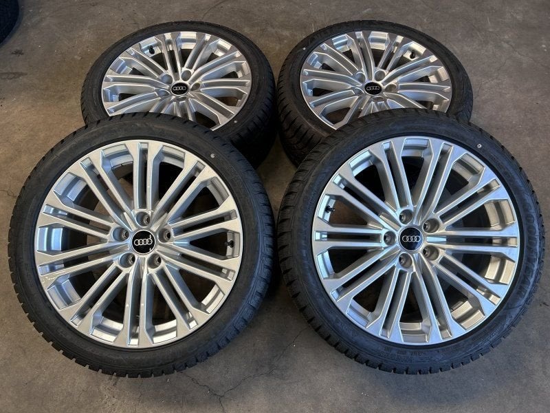18 inch originele velgen + winterbanden Audi A5 8W0601025EE, 18 inch, 245 mm, -, -