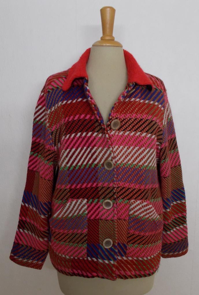 Fleurig wol mix vest van Aldo Martins! 40/L, Kleding | Dames, Truien en Vesten, Verzenden, Nieuw, Maat 38/40 (M), Overige kleuren