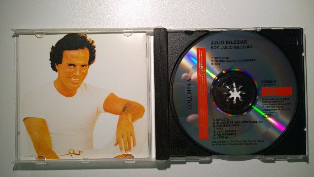 Julio Iglesias - Soy... Julio Iglesias, Ophalen of Verzenden, Zo goed als nieuw