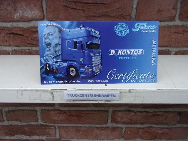 Tekno  Scania  R  Serie  van  Contlift., Ophalen of Verzenden, Nieuw, Bus of Vrachtwagen, Tekno