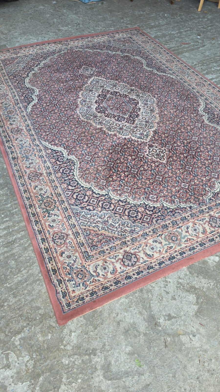 Prachtig groot vintage oud roze Perzisch tapijt 300x200, Huis en Inrichting, Stoffering | Tapijten en Kleden, Perzisch, 200 cm of meer