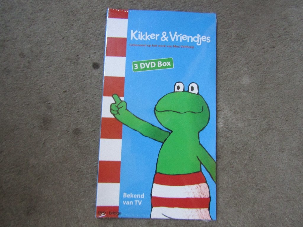 DVDBox: Kikker en vriendjes GESEALD, Alle leeftijden, Overige genres, Overige typen, Nieuw in verpakking