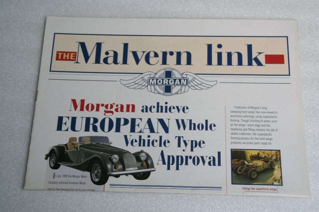Folder Morgan infokrant (2), Ophalen of Verzenden, Nieuw, Overige merken