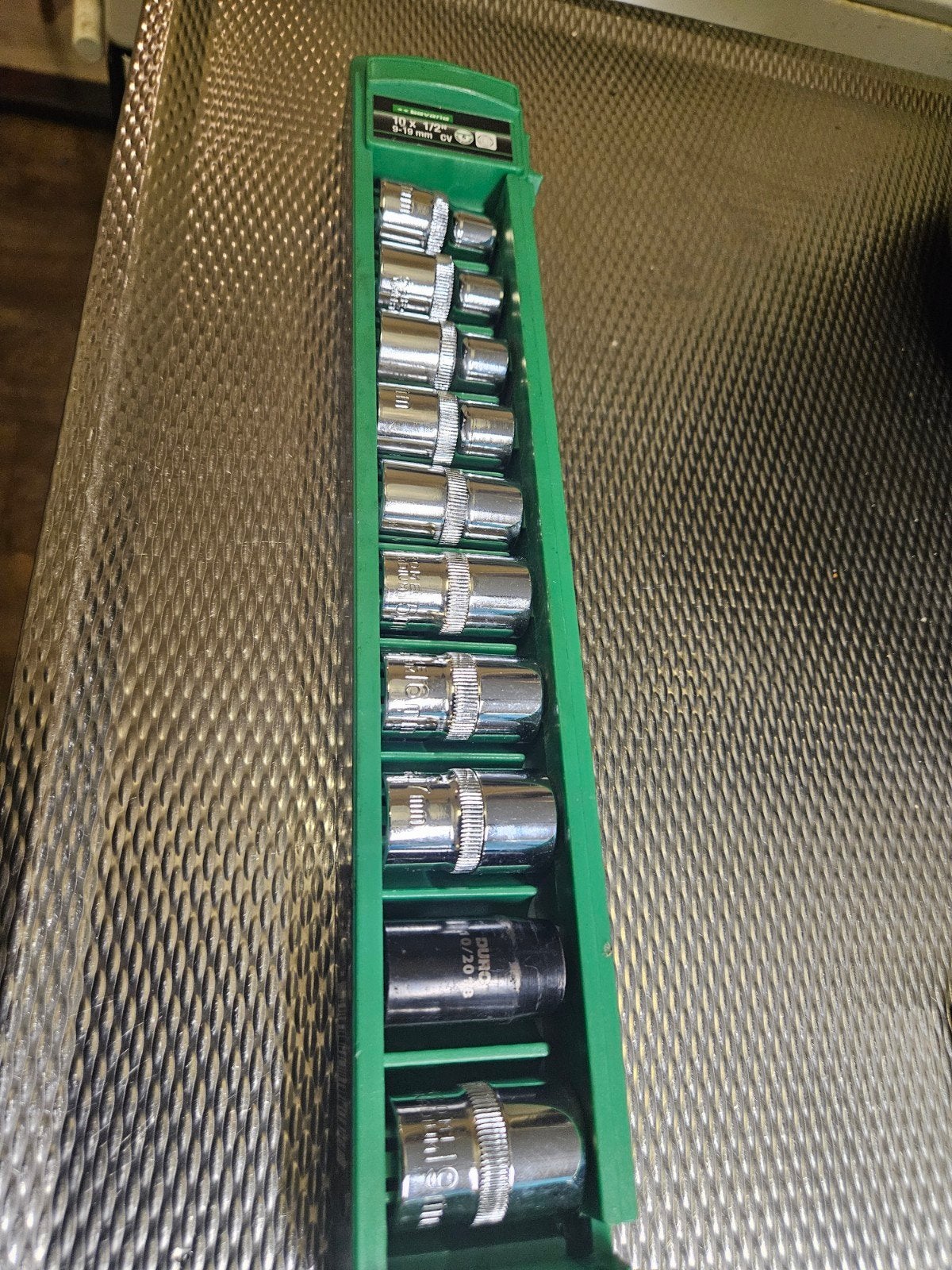 Dopsleutelset 10-19 mm, 1/2 inch, Ophalen of Verzenden, Gebruikt, Sleutel/ratel, Overige merken