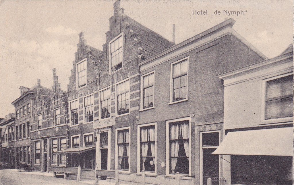 Brielle. Ansichtkaart Hotel de Nymph,  **, Verzenden, Voor 1920, Ongelopen, Zuid-Holland