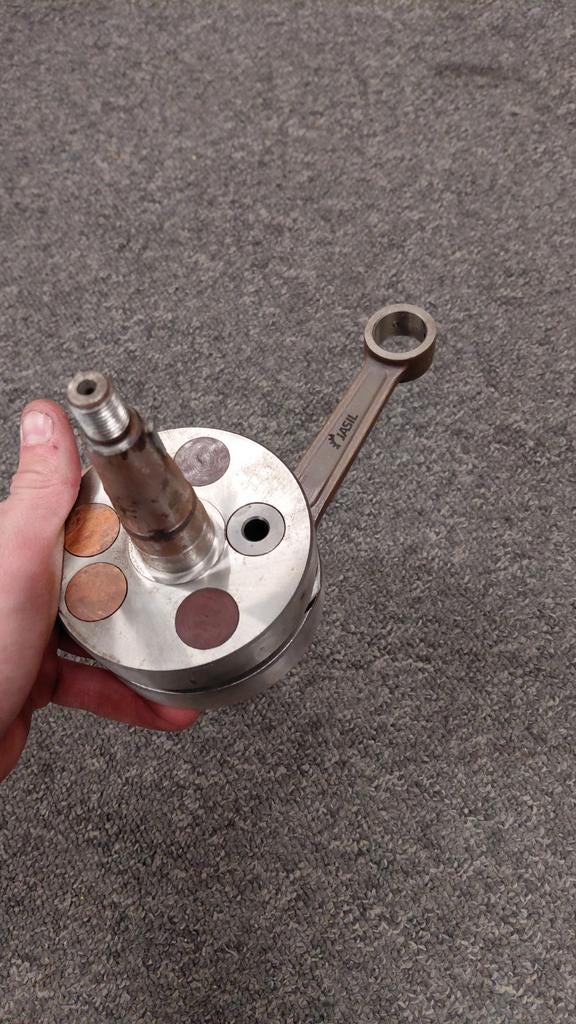 Jasil 52 slag krukass 125cc 180cc 2t, Ophalen of Verzenden, Zo goed als nieuw, Uitlaat