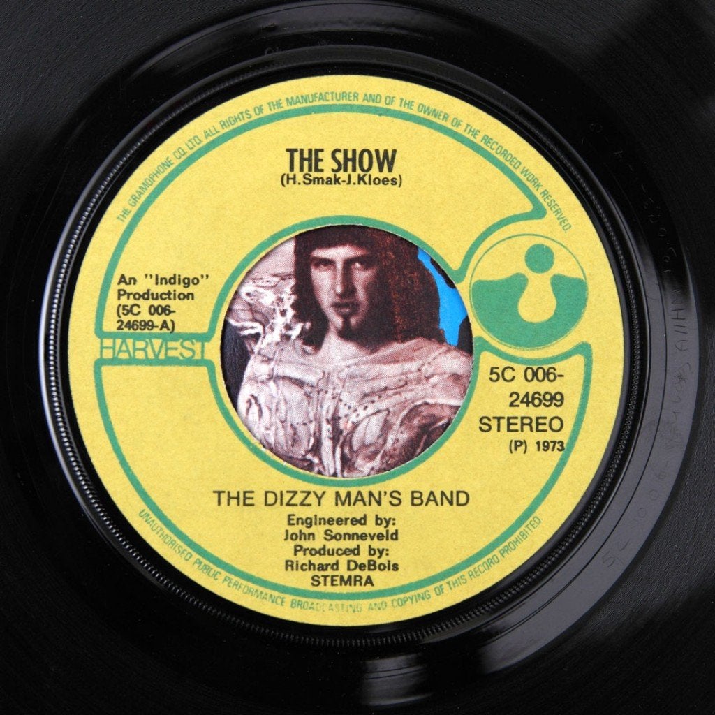 Dizzy Mans Band THE SHOW rock pop nl HIT 1973, Cd's en Dvd's, Vinyl Singles, Verzenden, 7 inch, Single, Rock en Metal