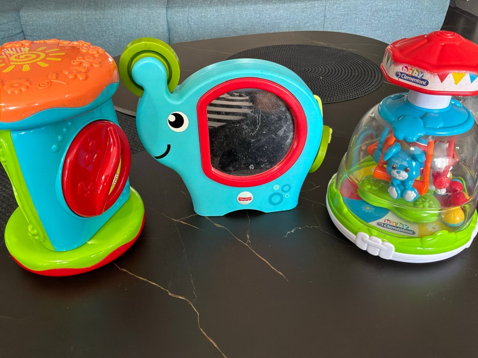 Baby speelgoed set: Fisher-Price en Clementoni, Ophalen of Verzenden, Gebruikt, Overige typen