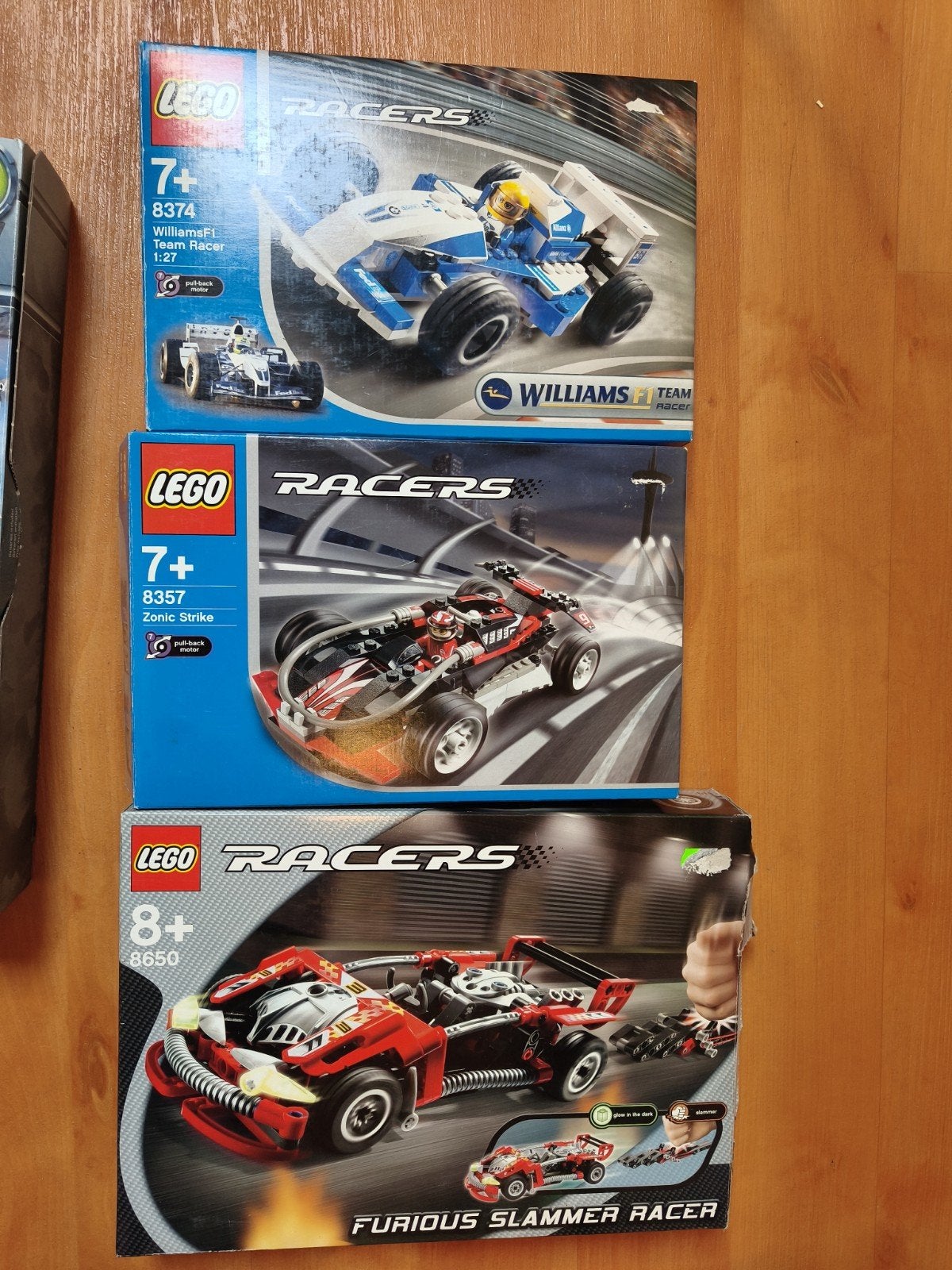 LEGO Racers Set: 8374, 8357, 8650 - Diverse Raceauto's, Ophalen of Verzenden