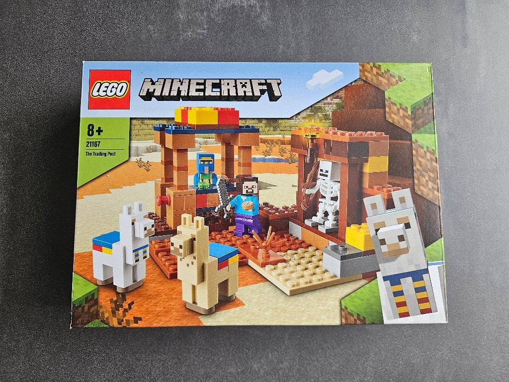 LEGO Minecraft De Handelspost 21167, Compleet, Minecraft, Lego, Ophalen of Verzenden
