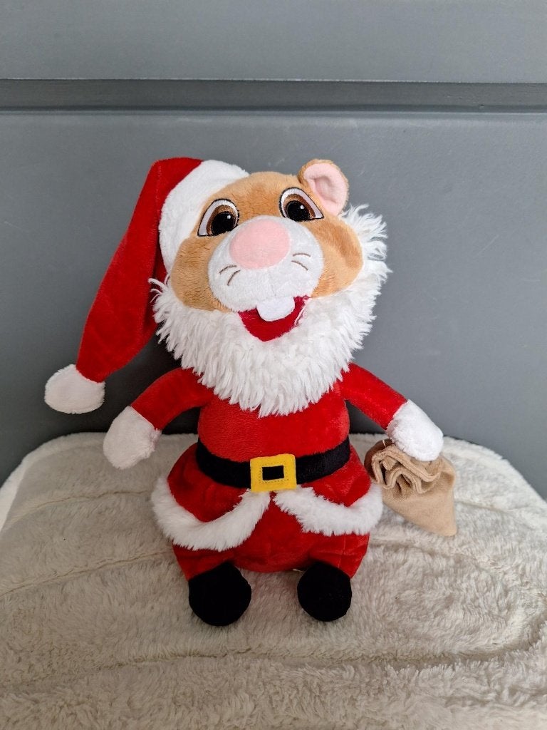 AH hamster kerstman met zak, Albert Heijn, Overige typen, Ophalen of Verzenden, Zo goed als nieuw