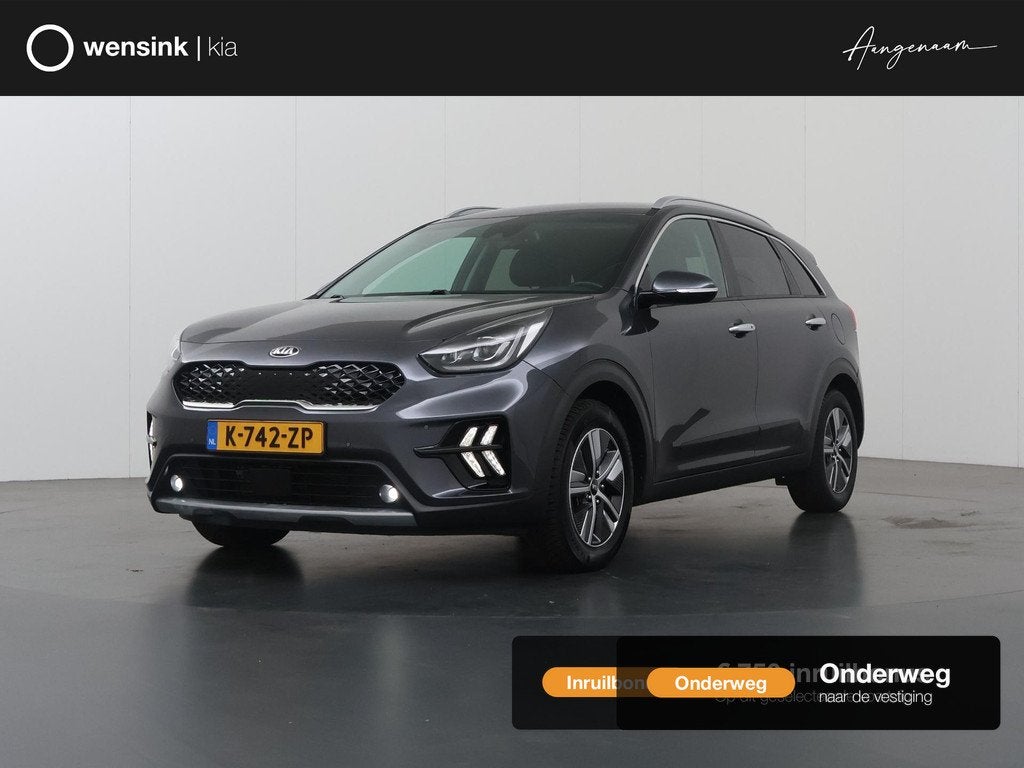 Kia Niro 1.6 GDi Hybrid DynamicPlusLine | Stoel/Stuurwielver, Auto's, Kia, Gebruikt, Euro 6, 2 kWh, 1390 kg