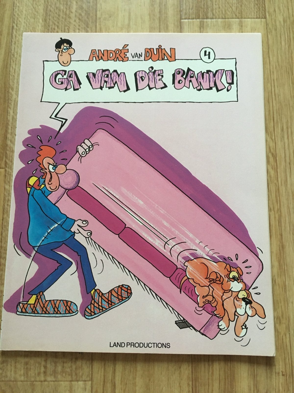 André van Duin - Ga van die bank! (stripboek), Eén stripboek, Verzenden, Gelezen