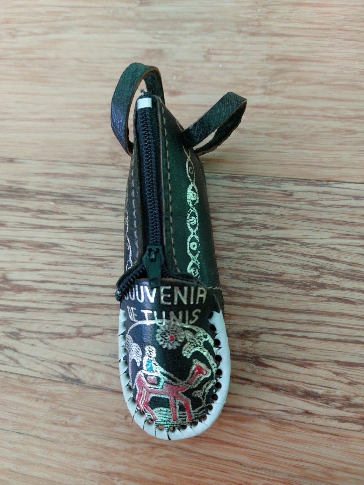 Sleutelhanger Tunesië Souvenir Schoentje, Ophalen of Verzenden, Gebruikt, Stad of Land