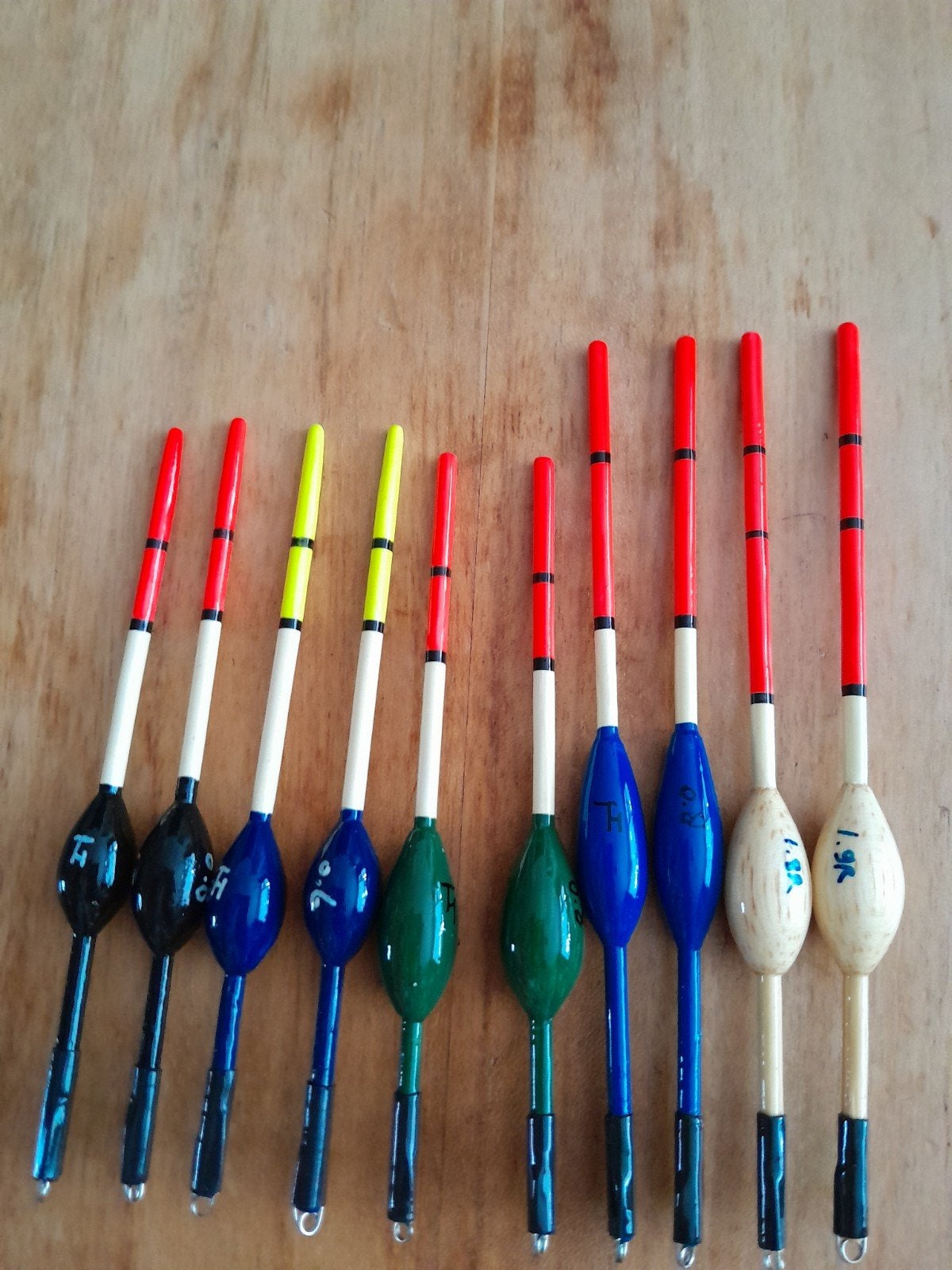 handgemaakte karper zeelt dobbers, Watersport en Boten, Ophalen of Verzenden, Nieuw, Dobber of Lood