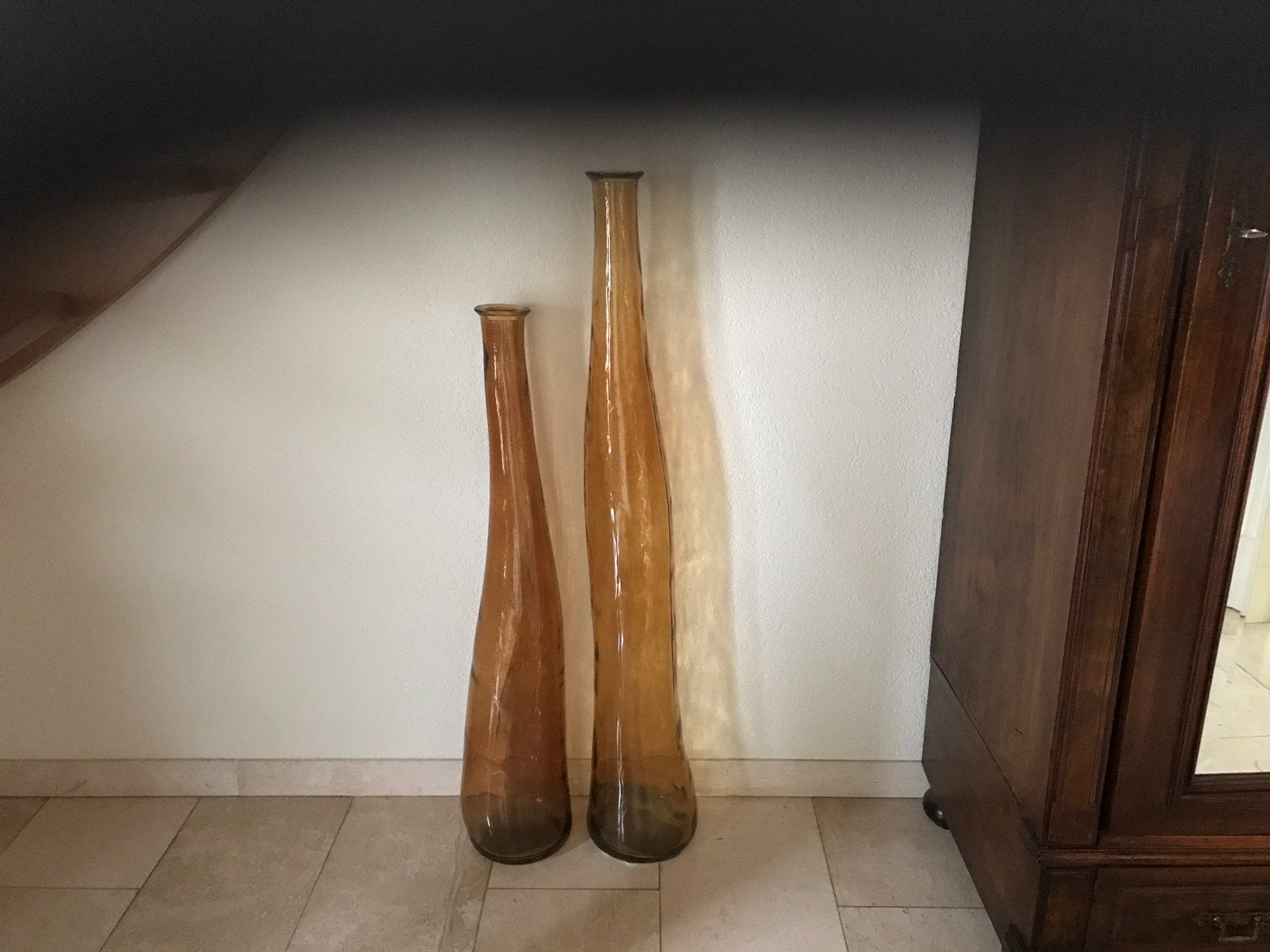 Twee prachtige cognac vazen., Ophalen of Verzenden