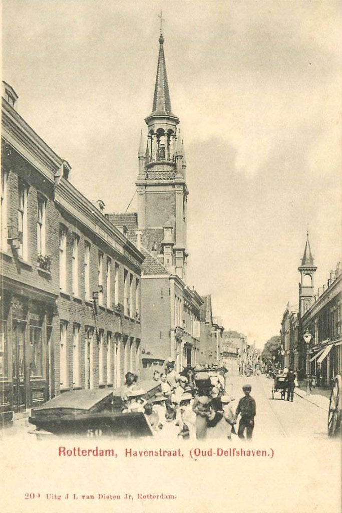388-187-047 Rotterdam Havenstraat, Verzenden, Voor 1920, Zuid-Holland