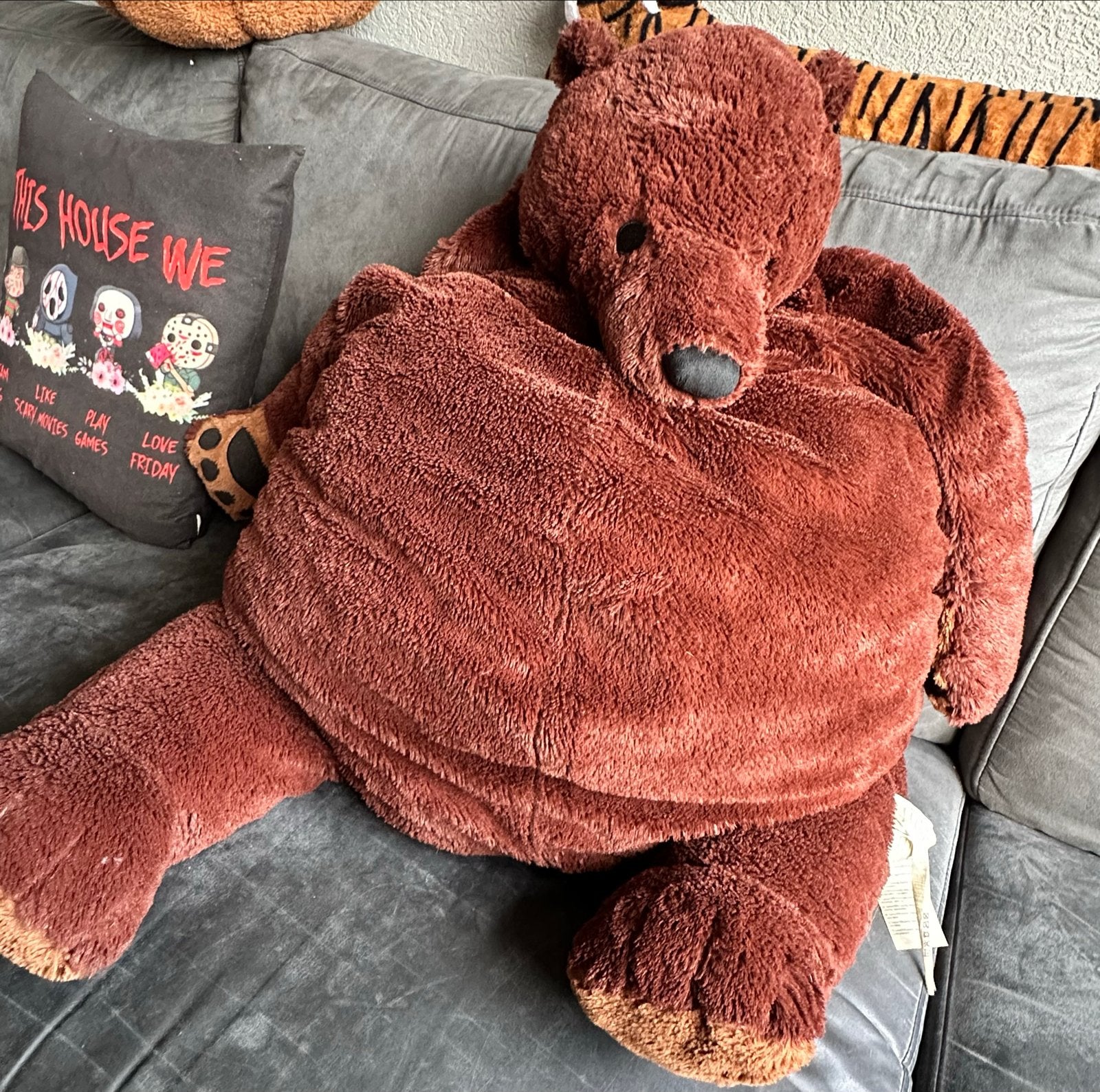 IKEA Djungelskog Bruine Beer - Grote Knuffel, Ophalen, IKEA, Beer, Zo goed als nieuw