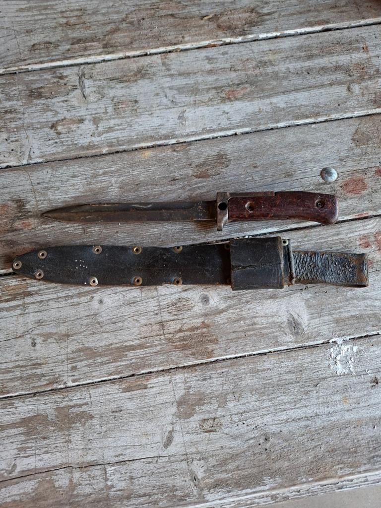 Bajonet VZ58 Tsjechië, Verzamelen, Militaria | Algemeen, Ophalen of Verzenden, Landmacht, Overige gebieden, Mes of Dolk