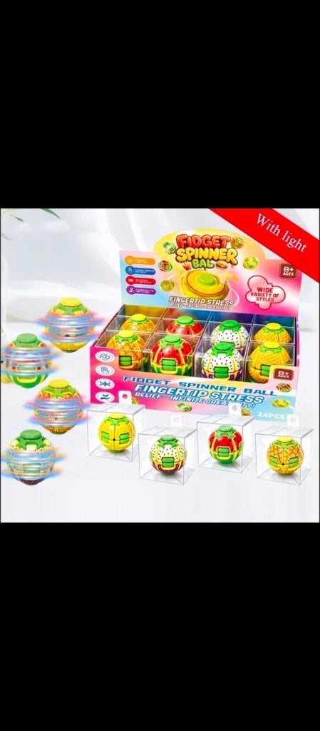 Spinners met licht! NIEUWSTE RAGE!, Ophalen of Verzenden, Zo goed als nieuw, Jongen of Meisje