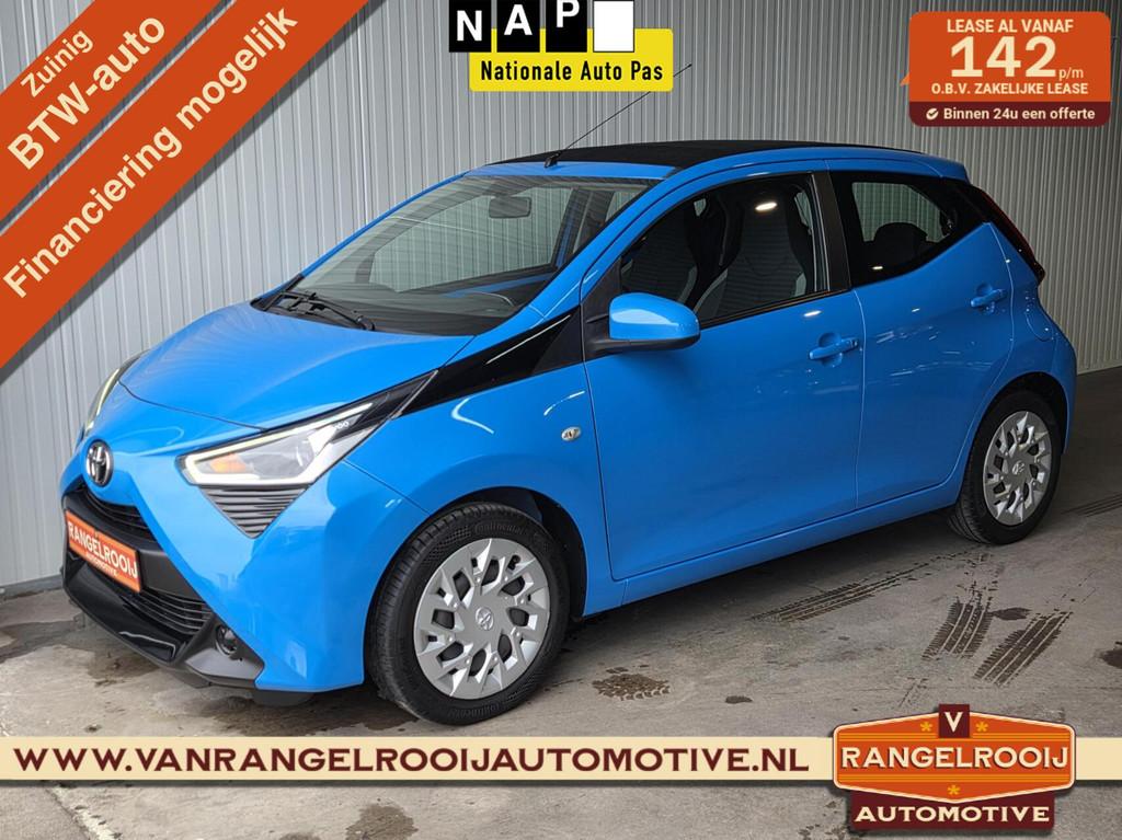 Toyota Aygo 1.0 VVT-i x-play, vouwdak, airco, camera, DAB, c, Voorwielaandrijving, Gebruikt, Euro 6, Bedrijf