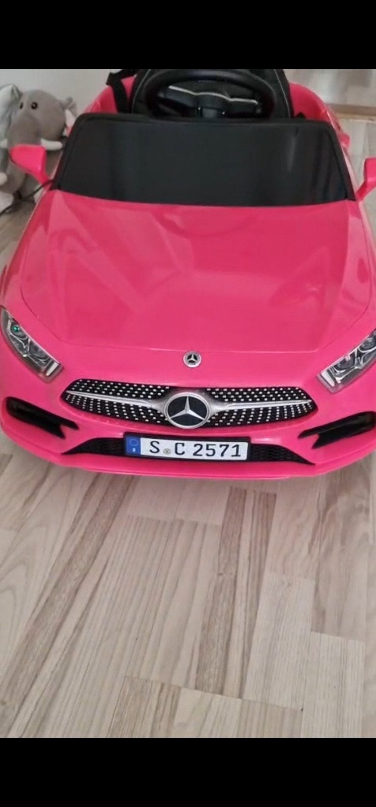 Nieuwe roze Mercedes kinderauto - Elektrisch rijplezier!, Ophalen of Verzenden, Nieuw