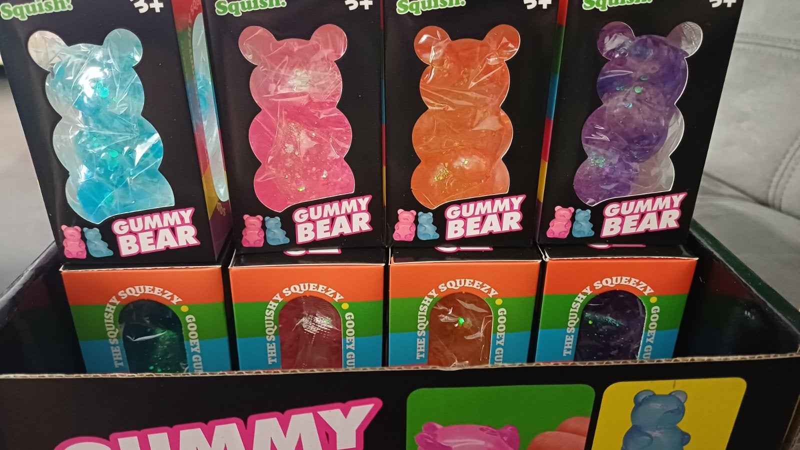 Glitter beer squishie ,3+1 gratis!, Ophalen of Verzenden, Nieuw, Jongen of Meisje