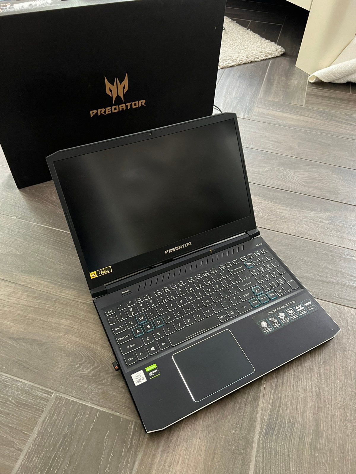 Acer Predator Helios 300, Computers en Software, Ophalen, Gebruikt, 2 tot 3 Ghz, 15 inch