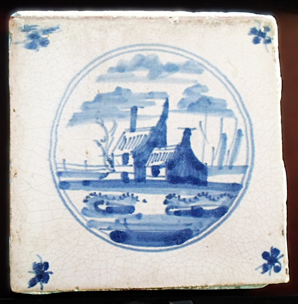 17e eeuwse wandtegel, Antiek en Kunst, Ophalen