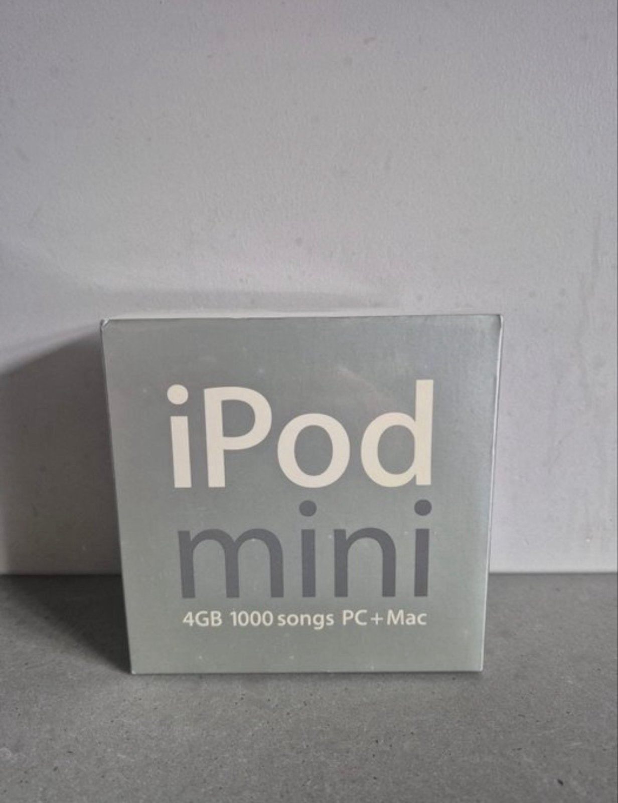 Apple iPod Mini 4GB Zilver uit 2004 Geseald - Nieuw in doos, Mini, Nieuw, Ophalen of Verzenden, Zilver