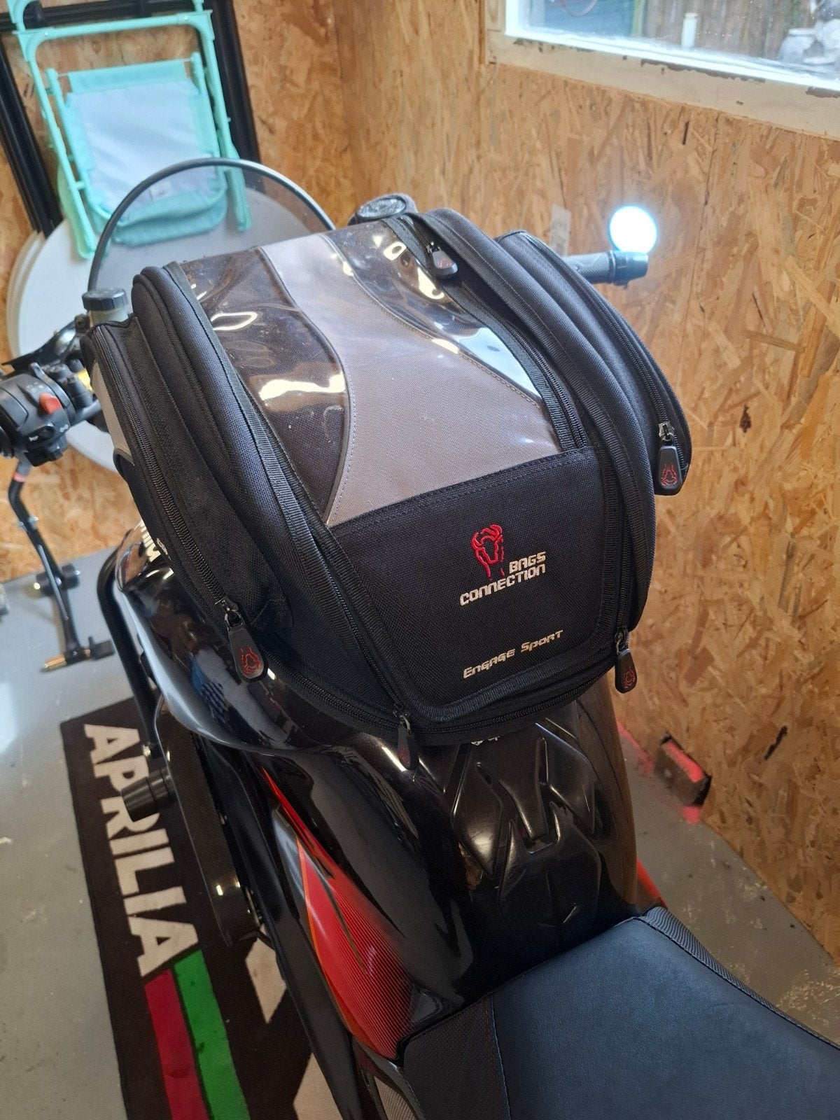 SW-Motech Tanktas 7 tot 10 liter Aprilia/Triumph regenhoes!, Ophalen of Verzenden
