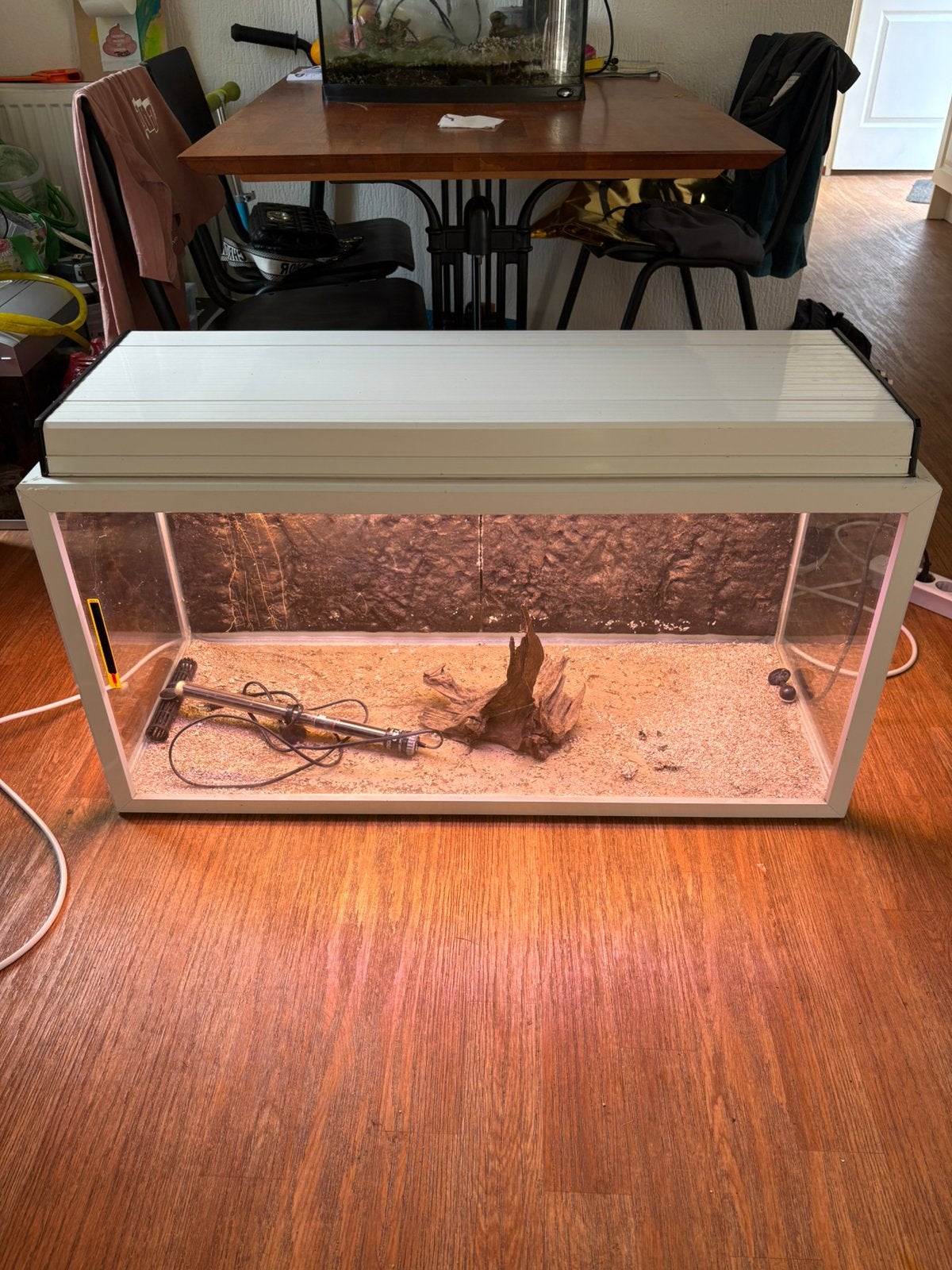 Aquarium 100 x 40 x 50, Ophalen, Gebruikt, Leeg aquarium