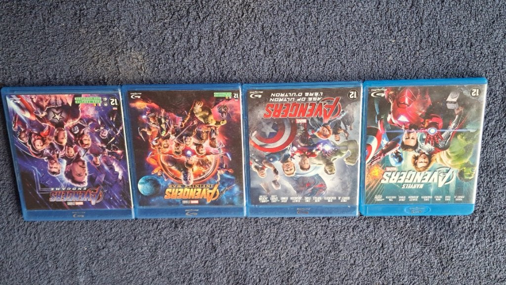 The Avengers collectie "Blu Ray", Cd's en Dvd's, Ophalen of Verzenden, Zo goed als nieuw
