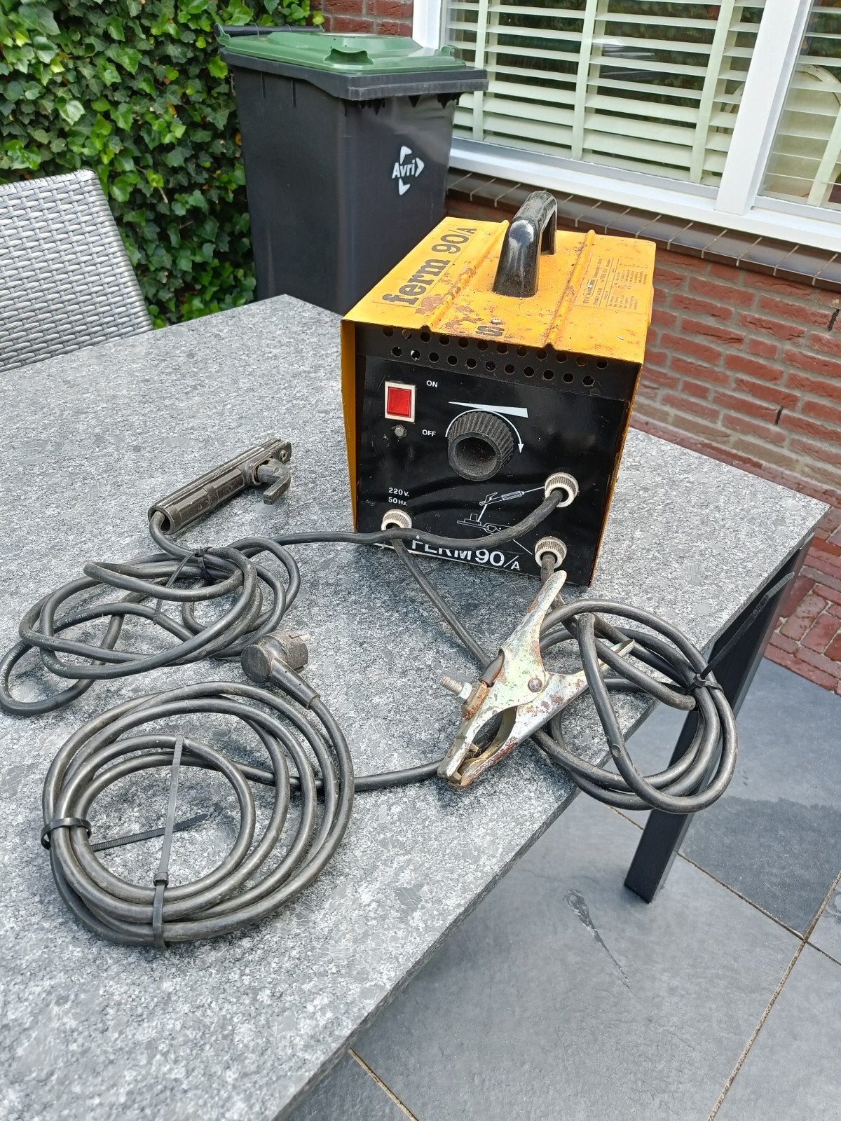 Lasapparaat Ferm 90/a, Ophalen of Verzenden, Gebruikt, Minder dan 150 ampère, Elektroden