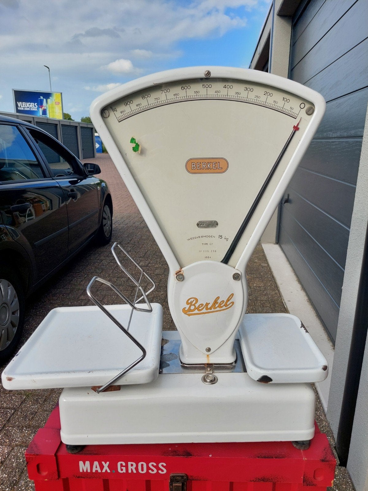 Berkel weegschaal, Ophalen, 500 gram of grover, Winkelweegschaal, 10 tot 50 kg